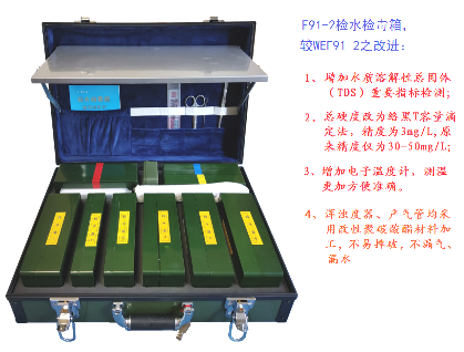 检水检毒箱理化指标
